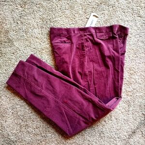 Pendleton Size 16 Stretch Purple Corduroy Like Pants!